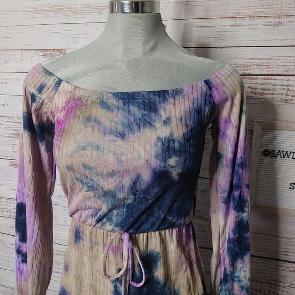 TIE dye jumpsuit size S - Picture 3 of 15
